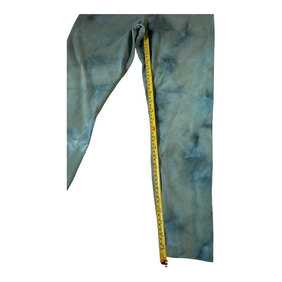JoyLab Leggings Womens Medium Seafoam Green Tie Dye Stretch Pull On Yoga Gym - Picture 6 of 7
